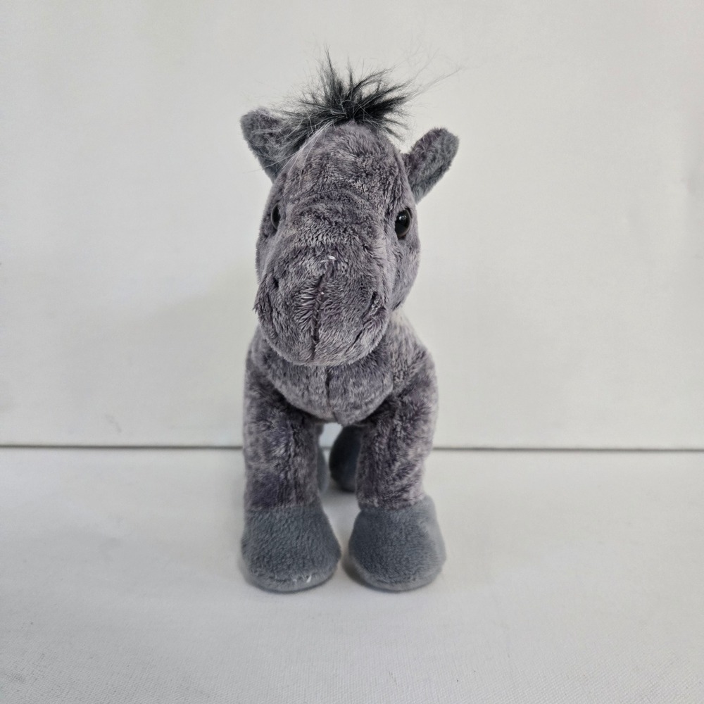 Webkinz Ganz Gray Arabian Horse Plush Toy Small Stuffed Animal - Picture 2 of 13